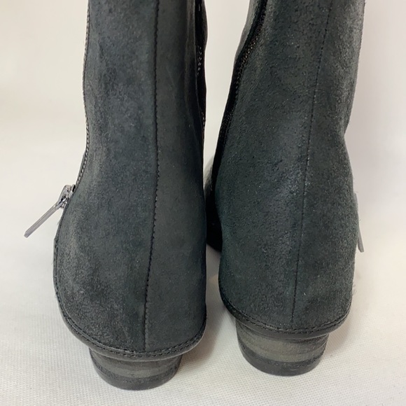 Donald J. Pliner Devi7 tall black leather boots 6 - Picture 6 of 10